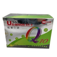 日本優倍立能 Q10膠囊 UB-QINON EX 100顆/盒, 1個