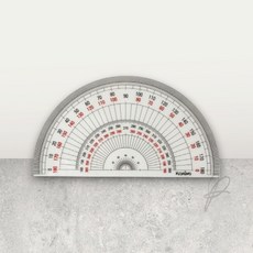 베스트피플 반원분도기 15CM 각도기, 1개