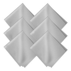10Pc 초극세 섬유 안경 천 선글라스 렌즈 청소 양면 벨벳 악기, 2)Grey 10Pcs