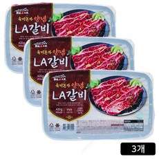 [홈쇼핑] 육미본가 양념LA갈비, 3개, 420g
