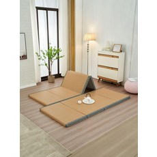 일본식 다다미 매트 카펫 공간활용 돗자리 펜션 거실, 60 x 150 3cm 3단 유치원용