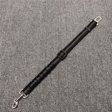 【台灣出貨】緩衝款寵物安全帶(C款) 狗狗車用安全帶 防衝撞牽繩 汽車固定牽引帶, 1個, 黑色, 黑色