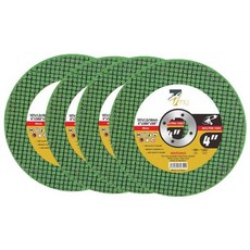 공구PXJ 4인치 절단석 그라인더날 철 스텐 작업용, 10개, 본품(배터리없음)