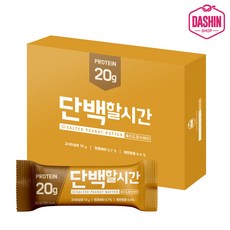 [다신샵] 단백질20g 프로틴바 단백할시간 솔티드피넛버터(8개입), 496g, 2박스