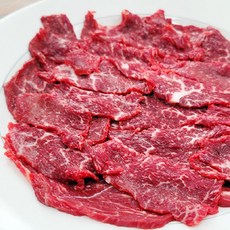 마장동 한우 1+ 뭉티기 소고기 육회 육사시미 생고기 200g, 1박스, 육사시미+고추장소스