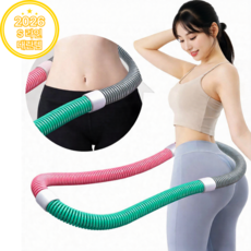 모르닉 뱃살 다이어트 훌라후프 허리라인, 1개, 멀티, 1.5kg