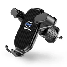 볼보 R디자인 V50 S40 XC60 중력식 차량용 핸드폰 거치대 에어벤트 GPS 스탠드 액세서리, 01 For-Volvo