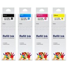 잉크다파라 삼성 호환잉크 INK-K610 세트, 1세트, 4색