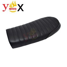 오토바이 안장 카페 레이서 레트로 빈티지 시트 쿠션 가와사키, 1개, 2. Type 2