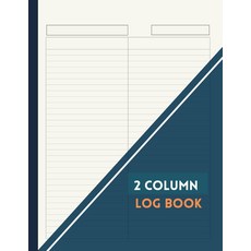 2열 로그북: 데이터 기록 및 관리를 위한 다목적 맞춤형 컬럼 패드 ... 또는 개인 금융을 대형 빈 엑셀 스타일 메모장 11u201D x 8.5u201D 110페이지