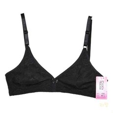 콩콩 브라 노몰드 노와이어 플라워패턴 이너