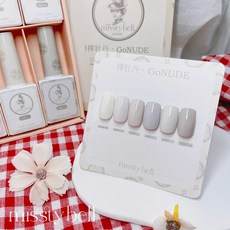 Ostar Nails 心緹 【MB001-MB036】Missty Bell 甲油膠 6色套組 Y2K, 1個, 裸牡丹．GoNUDE, 裸牡丹．GoNUDE, 12ml