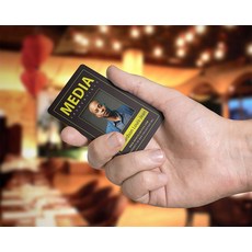 GEEKI 명함 제작 네임 카드 맞춤 커스텀 디자인 맞춤형 로고 인쇄 직원 학생 ID 이름 0.76mm 두께 단단한 PVC 소재 MOQ 1 개, [01] Custom Design, [01] PVC