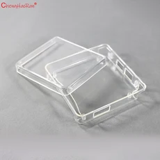 Gameboy Advance SP GBA Anti-Drop 스크래치 방지 게임 콘솔 커버 용 1PC 크리스탈 클리어 하드 쉘 보호 케, 01 Transparent