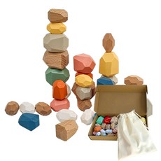 KC인증 블록놀이 나무 블록쌓기 젠가 쌓기놀이 학습교구, 젠가 36pcs, 1개