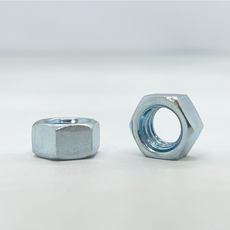 육각너트 인치 철 백색 고장력 스텐 특강 1/4 5/16 3/8 1/2 5/8 3/4 7/8 1인치, 인치육각너트 철 백색아연도금, 1/4인치, 1개