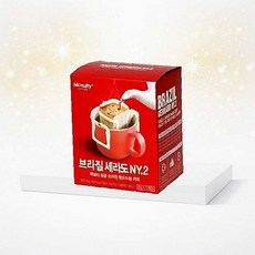 맥널티 핸드 드립커피 브라질 세라도 NY2 8g 7개입 홈카페 원두 필터 브루잉 드립커피백