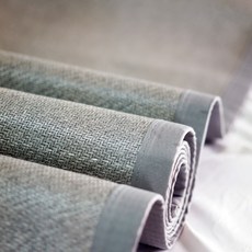 四季工房 3x6台灣製造4D透氣軟藤涼蓆 加厚貼合顆粒止滑網布裸睡等級無毛刺不夾傷皮膚頭髮, 輕奢冰藤單人3尺