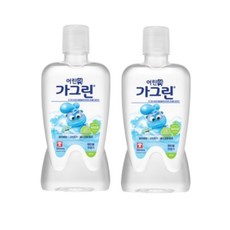 가그린 어린이용 청포도향, 380ml, 2개