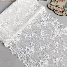 스판레이스]스노우로즈-백아이보리 (1546489), 1개