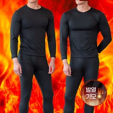 1+1 맨스핏 남성 스탠다드핏 발열 기모 내복