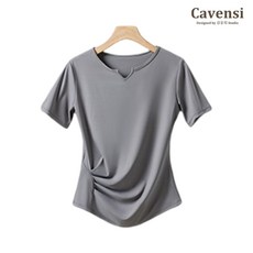 Cavensi 運動短袖 V領 排汗衫