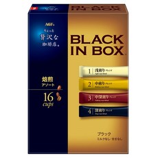 조금호화로운커피숍 블랙 인 박스 로스티드 어쏘트먼트, 2g, 1개, 16개입