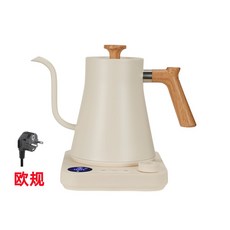 Gooseneck Kettle跨國智慧恆溫電水壺手沖壺美規110v台灣用220v, kt90白色欧规 台