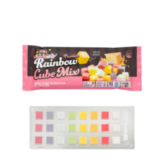 레인보우과일큐브치즈 단품구성 [블랙] 레인보우큐브MIX!, 1개, 90g