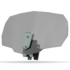 오토바이 보조스크린 바이크 바람막이 윈드가드 스쿠터 앞유리 높이 210 폭 310 투명, 높이 210 폭 310 스모크그레이