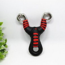 藏羚羊角戶外冷彎半定位牛魔王傳統彈弓 正品一體不銹鋼牛角圓皮, 亮面羊（裸弓）, 1個