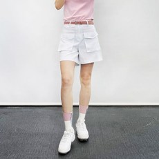 투솜 여성 여름 골프바지 앞포켓 쿨 골프반바지 숏팬츠 쿨감 빅사이즈