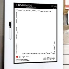 냉장고 자석 메모보드 SKWFGB1IB, C타입(뮤직보드)