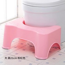 加厚馬桶踏腳凳 穩固結實 防滑靜音, 粉色