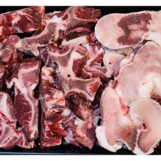 하태푸드 국내산 1등급 한우 사골세트 4.2kg (사골2kg 잡뼈 2kg 사태 200g), 1세트