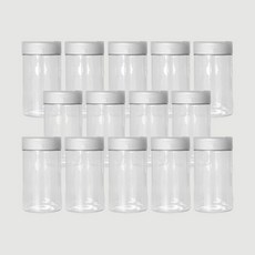 원형 양념통 150ml(조미료캡-흰색)x14개, 1개