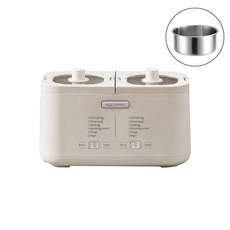 六種模式 雙槽蒸煮 早餐機 煮蛋神器 煮溫泉蛋 煮蛋羹, 煮蛋器（英文面板）含蛋羹碗一個, MM-4ZDQ