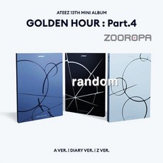 [특전포카증정/랜덤] 에이티즈 ATEEZ GOLDEN HOUR Part 4