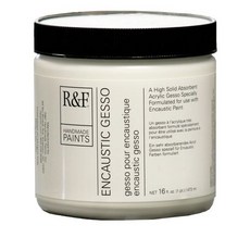 R&F 핸드메이드 페인트 엔카우스틱 제소 16-온스 R&F Handmade Paints Encaustic Gesso 16-Ounce, 1개