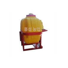 트랙터농약살포기 스프레이 노즐 트랙터 붐 단일봉 거치대, 500L 버킷 및 버킷 프레임, 1개
