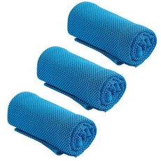 노스바이크 쿨타올 건식 스포츠타올, BLUE, 3개