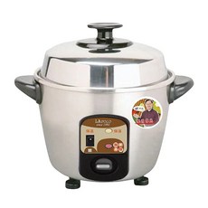 LAPOLO 台灣製 3人份 蒸氣不鏽鋼電鍋 LAN5-2203A 304不鏽鋼內鍋