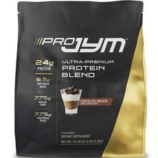 JymSupplementScience Pro Jym超優質蛋白質混合 巧克力慕斯口味, 1個, 1.8kg