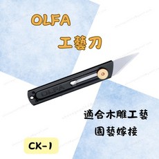 [現貨 含稅] OLFA 工藝刀 雕刻刀 美工刀片 CK-1 可替刃 美工刀 嫁接刀 雕刻工具 接木刀 嫁接工具 尖尾刀