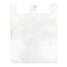 월드크린 손잡이 이불 비닐봉투 백색, 80L, 50개