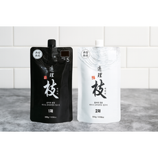 일진 연리지 하수오 트리트먼트 헤어칼라 1 2제 300g 귀덮게 1쌍 증정, 3(흑갈색), 1개