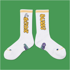 [오드삭스] 버디버디_기능성 스포츠 쿠셔닝 골프양말, L(255mm-275mm), 1개