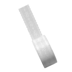 크리에이티브 크래프트 레이스 접착 롤 아티스틱 발레 테마 클리어 패키징 테이프