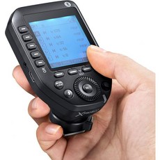 Godox XproII-C TTL 무선 플래시 트리거 송신기 2.4G X 시스템 HSS 18000초 11개 맞춤형 5그룹 버튼 블루투스 연결 다중 호환 캐논 카메라용, 1개