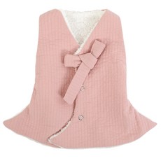 PinkiPink 寵物絎縫背帶, 粉色的